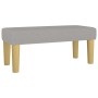 Light gray fabric bench 70x30x30 cm by vidaXL, Banks - Ref: Foro24-346624, Price: 39,86 €, Discount: %