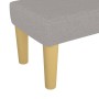 Light gray fabric bench 70x30x30 cm by vidaXL, Banks - Ref: Foro24-346624, Price: 39,86 €, Discount: %