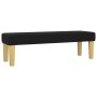 Black fabric bench 100x30x30 cm by vidaXL, Banks - Ref: Foro24-346654, Price: 51,12 €, Discount: %