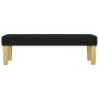 Black fabric bench 100x30x30 cm by vidaXL, Banks - Ref: Foro24-346654, Price: 51,12 €, Discount: %