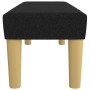 Black fabric bench 100x30x30 cm by vidaXL, Banks - Ref: Foro24-346654, Price: 51,12 €, Discount: %