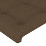 Cabecero de tela marrón oscuro 100x5x78/88 cm de vidaXL, Cabeceros y pies de cama - Ref: Foro24-346439, Precio: 43,34 €, Desc...