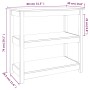 Konsolentisch aus massivem Kiefernholz in Honigbraun, 80 x 40 x 74 cm von vidaXL, Seitentische - Ref: Foro24-821672, Preis: 9...