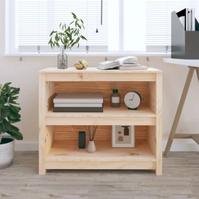 Solid pine wood shelf 80x35x68 cm by vidaXL, Bookcases and shelves - Ref: Foro24-821674, Price: 80,99 €, Discount: %