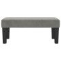 Banco de terciopelo gris claro 70x30x30 cm de vidaXL, Bancos - Ref: Foro24-346638, Precio: 34,87 €, Descuento: %