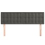 Headboards 2 units dark gray velvet 72x5x78/88 cm by vidaXL, Headboards and footboards - Ref: Foro24-346471, Price: 63,80 €, ...