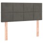 Cabecero de terciopelo gris oscuro 80x5x78/88 cm de vidaXL, Cabeceros y pies de cama - Ref: Foro24-346013, Precio: 43,25 €, D...