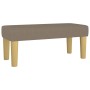 Taupe gray fabric bench 70x30x30 cm by vidaXL, Banks - Ref: Foro24-346628, Price: 43,73 €, Discount: %