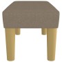 Taupe gray fabric bench 70x30x30 cm by vidaXL, Banks - Ref: Foro24-346628, Price: 43,73 €, Discount: %