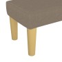 Taupe gray fabric bench 70x30x30 cm by vidaXL, Banks - Ref: Foro24-346628, Price: 43,73 €, Discount: %