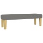 Dark gray fabric bench 100x30x30 cm by vidaXL, Banks - Ref: Foro24-346653, Price: 50,70 €, Discount: %