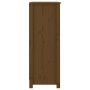 Estantería madera maciza de pino marrón miel 80x35x97 cm de vidaXL, Librerías y estanterías - Ref: Foro24-821682, Precio: 109...