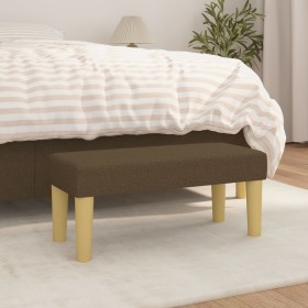 Brown fabric bench 70x30x30 cm by vidaXL, Banks - Ref: Foro24-346627, Price: 43,73 €, Discount: %