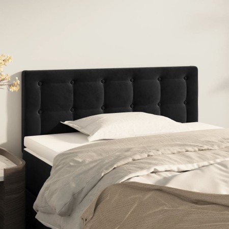 Cabecero de terciopelo negro 90x5x78/88 cm de vidaXL, Cabeceros y pies de cama - Ref: Foro24-346432, Precio: 47,71 €, Descuen...