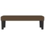 Brown fabric bench 100x30x30 cm by vidaXL, Banks - Ref: Foro24-346647, Price: 49,21 €, Discount: %