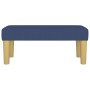 Blue fabric bench 70x30x30 cm by vidaXL, Banks - Ref: Foro24-346630, Price: 41,20 €, Discount: %