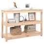 Solid pine wood console table 110x40x74 cm by vidaXL, Side tables - Ref: Foro24-821664, Price: 113,92 €, Discount: %