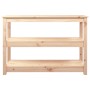 Solid pine wood console table 110x40x74 cm by vidaXL, Side tables - Ref: Foro24-821664, Price: 113,92 €, Discount: %