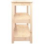 Solid pine wood console table 110x40x74 cm by vidaXL, Side tables - Ref: Foro24-821664, Price: 113,92 €, Discount: %