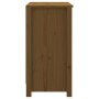 Estantería madera maciza de pino marrón miel 80x35x68 cm de vidaXL, Librerías y estanterías - Ref: Foro24-821677, Precio: 64,...