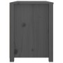 Solid gray pine wood auxiliary cabinet 100x40x54 cm by vidaXL, Sideboards - Ref: Foro24-821776, Price: 136,43 €, Discount: %