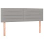 Cabeceros 2 unidades tela gris claro 72x5x78/88 cm de vidaXL, Cabeceros y pies de cama - Ref: Foro24-346144, Precio: 60,26 €,...