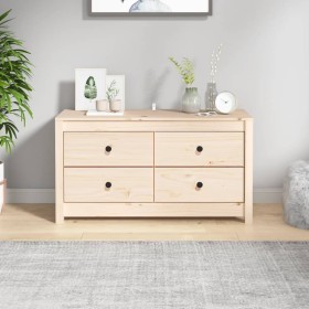 Solid pine wood auxiliary cabinet 100x40x54 cm by vidaXL, Sideboards - Ref: Foro24-821774, Price: 107,21 €, Discount: %