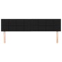 Headboards 2 units of black fabric 90x5x78/88 cm by vidaXL, Headboards and footboards - Ref: Foro24-346076, Price: 66,96 €, D...