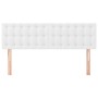 Headboards 2 units white synthetic leather 72x5x78/88 cm by vidaXL, Headboards and footboards - Ref: Foro24-346465, Price: 64...