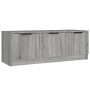 Sonoma gray plywood TV cabinet 102x35x36.5 cm by vidaXL, TV Furniture - Ref: Foro24-817082, Price: 63,69 €, Discount: %