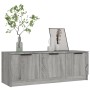 Sonoma gray plywood TV cabinet 102x35x36.5 cm by vidaXL, TV Furniture - Ref: Foro24-817082, Price: 63,69 €, Discount: %