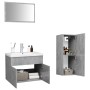 Concrete gray chipboard bathroom furniture set by vidaXL, Bathroom furniture - Ref: Foro24-3071184, Price: 224,99 €, Discount: %