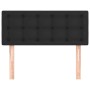 Cabecero de cuero sintético negro 90x5x78/88 cm de vidaXL, Cabeceros y pies de cama - Ref: Foro24-346424, Precio: 48,05 €, De...