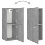 Conjunto de muebles de baño aglomerado gris hormigón de vidaXL, Muebles de baño - Ref: Foro24-3071184, Precio: 206,16 €, Desc...