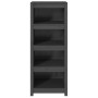 Solid gray pine wood shelf 50 x 35 x 125.5 cm by vidaXL, Bookcases and shelves - Ref: Foro24-821711, Price: 109,94 €, Discoun...