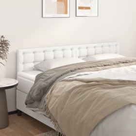 Headboards 2 units of white synthetic leather 80x5x78/88 cm by vidaXL, Headboards and footboards - Ref: Foro24-346485, Price:...