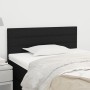 Cabecero de tela negro 90x5x78/88 cm de vidaXL, Cabeceros y pies de cama - Ref: Foro24-346118, Precio: 46,09 €, Descuento: %