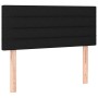 Cabecero de tela negro 90x5x78/88 cm de vidaXL, Cabeceros y pies de cama - Ref: Foro24-346118, Precio: 46,15 €, Descuento: %