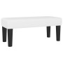 Banco de cuero sintético blanco 70x30x30 cm de vidaXL, Bancos - Ref: Foro24-346633, Precio: 43,00 €, Descuento: %