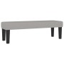 Banco de tela gris claro 100x30x30 cm de vidaXL, Bancos - Ref: Foro24-346644, Precio: 43,98 €, Descuento: %