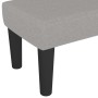 Banco de tela gris claro 100x30x30 cm de vidaXL, Bancos - Ref: Foro24-346644, Precio: 43,98 €, Descuento: %