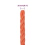 Cuerda de trabajo polipropileno naranja 10 mm 25 m de vidaXL, Sogas y cuerdas metálicas - Ref: Foro24-152933, Precio: 13,85 €...