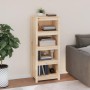 Estantería madera maciza de pino 50 x 35 x 125,5 cm de vidaXL, Librerías y estanterías - Ref: Foro24-821709, Precio: 92,89 €,...