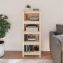 Solid pine wood shelf 50 x 35 x 125.5 cm by vidaXL, Bookcases and shelves - Ref: Foro24-821709, Price: 92,89 €, Discount: %