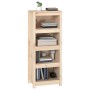 Solid pine wood shelf 50 x 35 x 125.5 cm by vidaXL, Bookcases and shelves - Ref: Foro24-821709, Price: 92,89 €, Discount: %