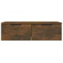 Engineered wood smoked oak wall cabinet 68x30x20 cm by vidaXL, Shelves and shelves - Ref: Foro24-817093, Price: 51,36 €, Disc...