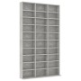 Armario para CDs madera contrachapada gris 102x16x177,5 cm de vidaXL, Almacenamiento para CD y DVD - Ref: Foro24-801782, Prec...