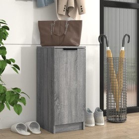 Gray Sonoma plywood shoe rack 30x35x70 cm by vidaXL, Shoe racks and shoe organizers - Ref: Foro24-817100, Price: 48,99 €, Dis...