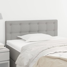 Cabecero de tela gris claro 90x5x78/88 cm de vidaXL, Cabeceros y pies de cama - Ref: Foro24-346416, Precio: 48,07 €, Descuent...