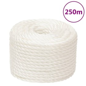 Cuerda de trabajo polipropileno blanco 10 mm 250 m de vidaXL, Sogas y cuerdas metálicas - Ref: Foro24-153053, Precio: 66,99 €...